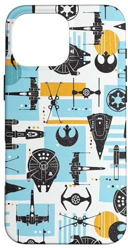 Star Wars Vehicles Millennium Falcon Color Block Case for iPhone 16 Pro Max