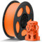 ANYCUBIC PLA+ Filament 1.75mm, Refill PLA Plus Filament und Spool Kit, Hohe Zähigkeit und Präzision -3D-Druckmaterialien, Intelligente Identifikation,1KG Orange