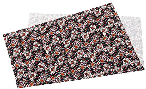 DIYEAH 3st -Stoff Gruselige Nägel Power-Dekoration Gothic-nägel Funkeln Lametta Leinen Rand Spiegelspielzeug Stapler Plüsch Schneebesen Halloween Weiße Dekoration Baumwolle Black