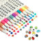 KITDAHOM 36 Farben Acrylstifte - Steine Bemalen - Marker für Steine, Glas, Holz - Wasserfeste Tinte - Zum Bemalen, DIY, Basteln, Geschenke, Dekoration (36 Farben)