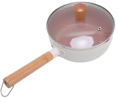 Antihaft-Saucen Pfanne, Hoch Temperatur Sicher Kleiner Topf Leichter und Kompakter Kochtopf Gleichmäßige Wärmeleitung Zum Kochen von Babynahrung Nudeln Milch (B)