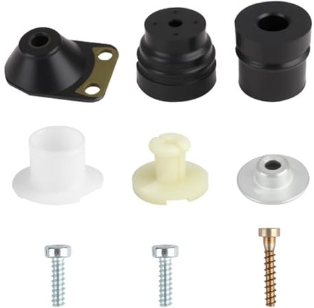 9 Stück Vibrationsdämpfer Set für Kettensäge, Gummipuffer für MS240, MS260, 026, 024, Ersatzteile für Motorsäge, Reduktion von Vibrationen und Geräuschen, Dämpfungsring und Schrauben