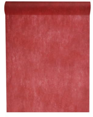 DeinPack Vlies Tischläufer Rolle 30 cm x 10 m bordeaux - Tischläufer Vliesstoff für Hochzeit, Deko & Basteln - Vlies Tischband in verschiedenen Farben, Dekovlies - Hochzeitsdeko, Eventdeko, Floristik
