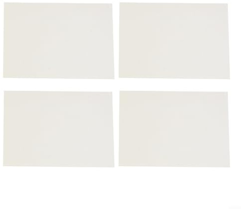 Lastdaytime 210 mm x 297 mm Keramikdichtungspapier für Ofen, Glas und Rauchrohr, 3 mm Dicke, 4 Stück
