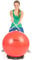 Drums Kombi: Pezzi® Gymnastikball Standard 75 cm, Ballschale + Drumsticks