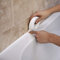 Langjiao Waterproof Caulk Strip, Sealing Strip, White, 3.2M*4mm / 125inch * 0.16inch, Kitchen Bathroom Tub Shower Floor Wall Edge Protector