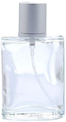 vidrio transparente recargable del atomizador de la botella del espray del perfume de cristal vacío 50ml