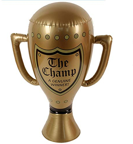 NUOBESTY Trofeo gonfiabile per giochi di carnevale, attività in classe, feste di compleanno, concorso (colore casuale)