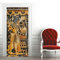 A.Monamour Türtapete Selbstklebend Türfolie Türposter 3D Ägyptisches Wandbild Des Alten Ägypten Vinyl Folie Türdeko Tapete Wandbild Türaufkleber Türtattoo 90 x 200 cm