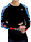 UV Shirt Herren Wasser Herren UV Schutz Surf Shirt Schwarz L