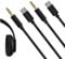 Linkidea Audio Cable for Beats Solo 4, Solo 3.0, Solo 2.0, Solo 1.0, Studio Pro, Studio 3, Studio 2, Studio, Mix Headphones, USB-C to 3.5mm Replacement Aux Cord (3.3ft / 1m 2 Pack)