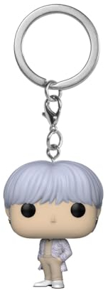 Funko Pop! Keychain: BTS - Suga - Neuartiger Schlüsselanhänger - Vinyl-Minifigur Zum Sammeln - Strumpffüller - Geschenkidee - Offizielle Handelswaren - Music Fans - Minifigur