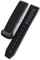HAODEE Uhrenarmband für Omega Speedmaster, Edelstahl, Faltschließe, 20 mm, 21 mm, 22 mm, Gummi-Silikon-Armband (Farbe: Schwarz, Schwarz, Schwarz, Größe: 20 mm)