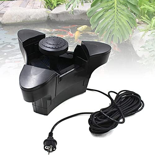 HNCXHX éCumoire Flottante D'Aspiration,éCumoire Flottante De L'éTang,L'éCumeur Et Le Clarificateur - Skimmer Robot Skimmer Et Clarificateur pour Le Jardin De Piscine De L'éTang à Poisson