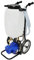 Solar-Befüllstation 25 Liter Tank Befüllpumpe Solarthermie Solarflüssigkeit Spülgerät für Solaranlagen, Heizung & Fußbodenheizung – 1200W, 63 l/min, Druckpumpe, mobil auf Fahrgestell