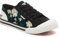 ROCKET DOG Womens Jazzin Sneaker, Black, 8 UK