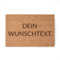 Personalisierte Kokos Fußmatte 60x40 - rutschfeste Schmutzfangmatte für Innen mit Wunschgravur - Fussabtreter Indoor - Schuhmatte als Türvorleger, Fußabstreifer Geschenk zum Einzug (60x40)