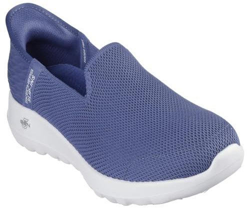 Skechers Go Walk Joy Vela Sneaker da donna da infilare, a mani libere, Blu, 40 EU