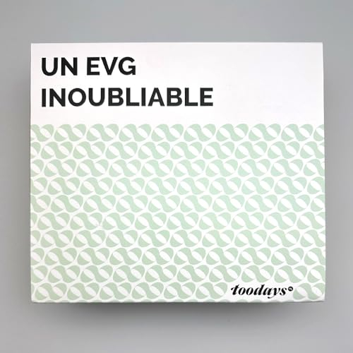 toodays.me Kit Capsule temporelle spécial EVG – Activité Unique et Originale pour Conserver Les Souvenirs d'un Enterrement de Vie de garçons – Idée Cadeau Mariage/témoins – Fabrication française