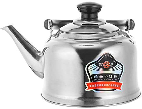 SHYLAC 1 Pc Kettle Boiling Teapot Heated Coffee Mug Metal Espresso Cup Heated Mug for Coffee Fireplace Chimney Caps Espresso Mugs Boiling Water Pot Portable High Capacity Plastic Antique