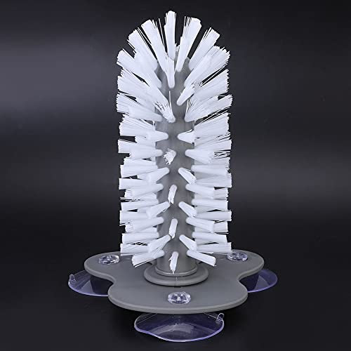 Cepillo de limpieza de botellas, lavavajillas de cristal, fregadero con ventosa, cepillo limpiador de vasos, vaso de cerveza, vaso con pierna larga, copa de vino tinto y más, bar, fregadero de cocina,