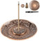 Gebiuhoo Räucherstäbchen Halter 3-teiliges Set - Incense Burner Holder Bronze - Räucherstäbchen Schale - Spirituelle Weihrauch Festhalten