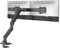 BEWISER Dual Monitor Arm for 17-32 Inch Screen，Black Heavy Duty Double Monitor Stand for Home Office，Extra Thick Arm VESA 75/100mm Desk Mount，Tilt Swivel Rotate