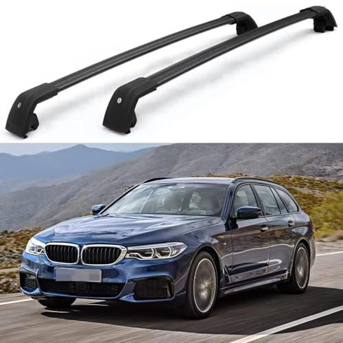 ZFTAP Dachträger für BMW 5 Series G31 Touring Estate 2017 2018 2019 2020 2021 2022,Relingträger Dachgepäckträger Dachträger für Dachrelingträger Dachboxen Skiträger,A
