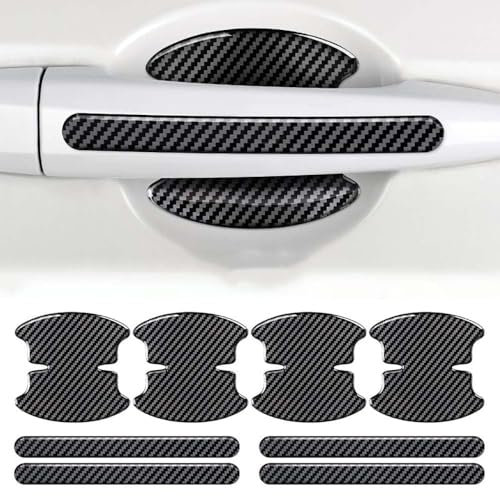 LUUXWPFZ 8 Pcs Auto Türgriff Schutzfolie, für Toyota Aygo X Proace Verso et Land Cruiser RAV4/XA50 Schutz Aufkleber für Auto Türgriffe für Kratzern Schutz