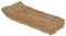 ibasenice 1 Pieza Jardinera de cerámica platillo Bandeja Decorativa Drenaje Plato de Plantas jardineras para Plantas de Interior bandejas de Jardin para Plantas Brown