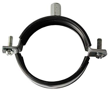Befestigungen Rohrschelle 125mm Schwarz
