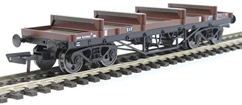 Dapol 4F-061-005 YRV Bogie Bolster 'E' 923962 in BR S&T bauxite