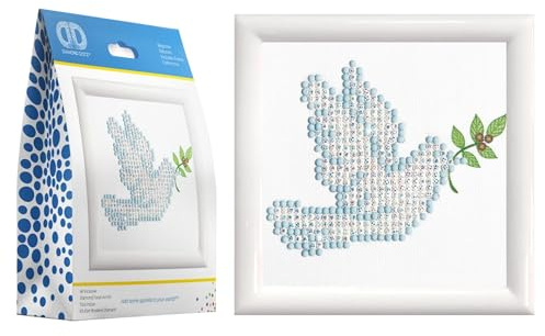 Diamond Dots Painting Kit, Beginner Kit with Frame, DD1F