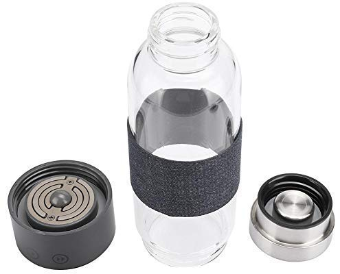 480ml 1300mAh Rich Hydrogen Cup USB Electrolysis Ionizer Generador de agua Botella Generador de aniones de hidrógeno Portátil Smart Water Cup
