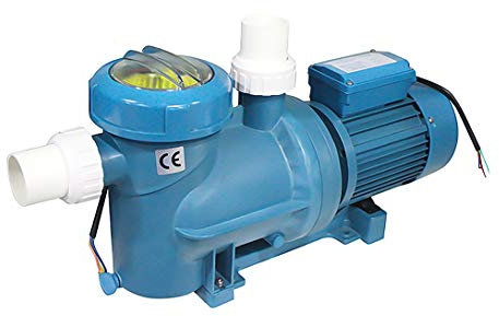 Pompe de filtration de piscine - Pompe de circulation pour nettoyage de piscine et jacuzzi avec moteur puissant - Connecteur de 3,8 cm