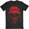 Megadeth T-Shirt Vic Hi-Contrast Red, Schwarz Gr. M, Schwarz