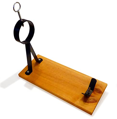 Schinkenhalter mit Messer und Wetzstahl, Jamonero