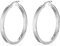 FAVS Damen-Creolen 925er Silber 30, Silber 32019478