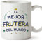 MUGFFINS Tazas para FRUTERA mujer - En Español - Mejor del Mundo - 11 oz / 330 ml - Regalo original y divertido