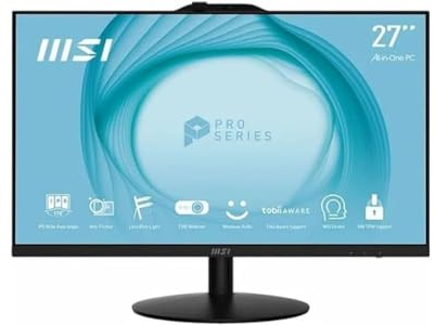 MSI Notebook Marke PC AIO 27 Schwarz Ap272 13M-249IT I5-13400 16GB 512GB SSD Win 11 PRO