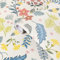 Fantasnight Klebefolie Möbel Weiß, Blumen Motive Selbstklebende Tapete Abnehmbar, Matt Wandtapete Vintage Bunt Floral Folie für Möbel Wasserdicht für Küche Fenster 44 x 300cm