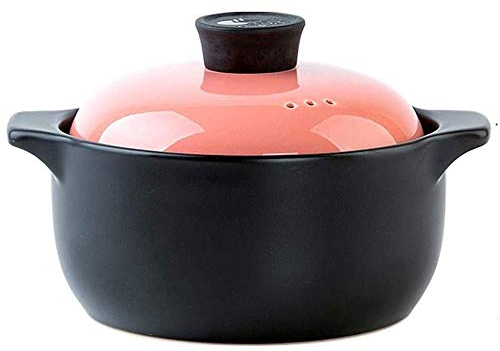 SUNMME Nuevas ollas de cerámica con Tapa para Uso doméstico, estofado de Huevo al Vapor, Olla para Sopa, Horno Barato, cazuela, Olla térmica