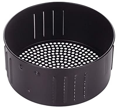 Cestello per friggitrice ad aria, in acciaio al carbonio, antiaderente, per friggitrice ad aria, ricambio per friggitrice ad aria, cestello di ricambio per friggitrice ad aria, utensili da cucina per