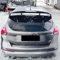 NINQ Auto Heckspoiler Flügel für Ford Focus MK3 St-Line St 2011-2018, Kohlefasermaterial Dach Heckflügel Spoiler Performance Tuning Lippe Wing Dekoration Zubehör