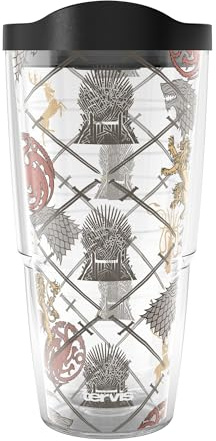 Tervis Game of Thrones-Heraldry Insulated Tumbler, 24oz, Classic