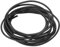QUARKZMAN 3 Metri/9,8 Piedi 14AWG Cavo Silicone Intrecciato Alta Temperatura -60 a 300 Gradi Celsius Cavo Elettrico Isolato Resistente per Industria, Nero