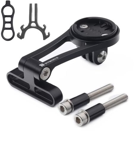 Dymoece Fahrrad Computer Halterung - Verstellbare Out Front Combo-Fahrradhalterung für Wahoo Elemnt, Bolt, Roam, Mini und Lampe