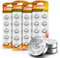 GutAlkaLi LR1130 Pack of 40 Batteries Button Cells AG10 L1131 189 1.5 V Alkaline Battery LR54 Button Cell