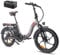 Fafrees Electric Bike, Folding Electric Bikes for Adults, 648Wh Removable Battery 36V 18Ah Ebike for 120-150KM Mileage, 20 * 3.0 Fat Tire MTB for Man Women, F20 Pro Upgrade (Gray)
