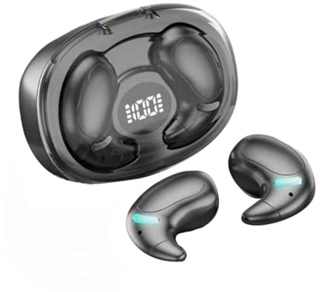 NAUXIU Unsichtbare Bluetooth Schlafkopfhörer Noise Cancelling Komfortable Lange Schmerzen Für Schlaf Keine Akkulaufzeit S und S2O2